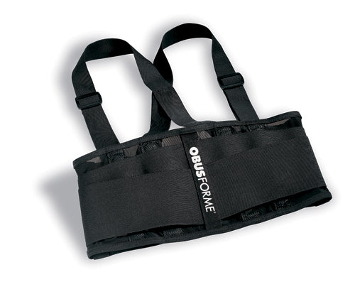Back Belt-Unisex Small/Medium Black  Obusforme